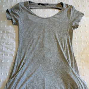 Grey dress with pockets